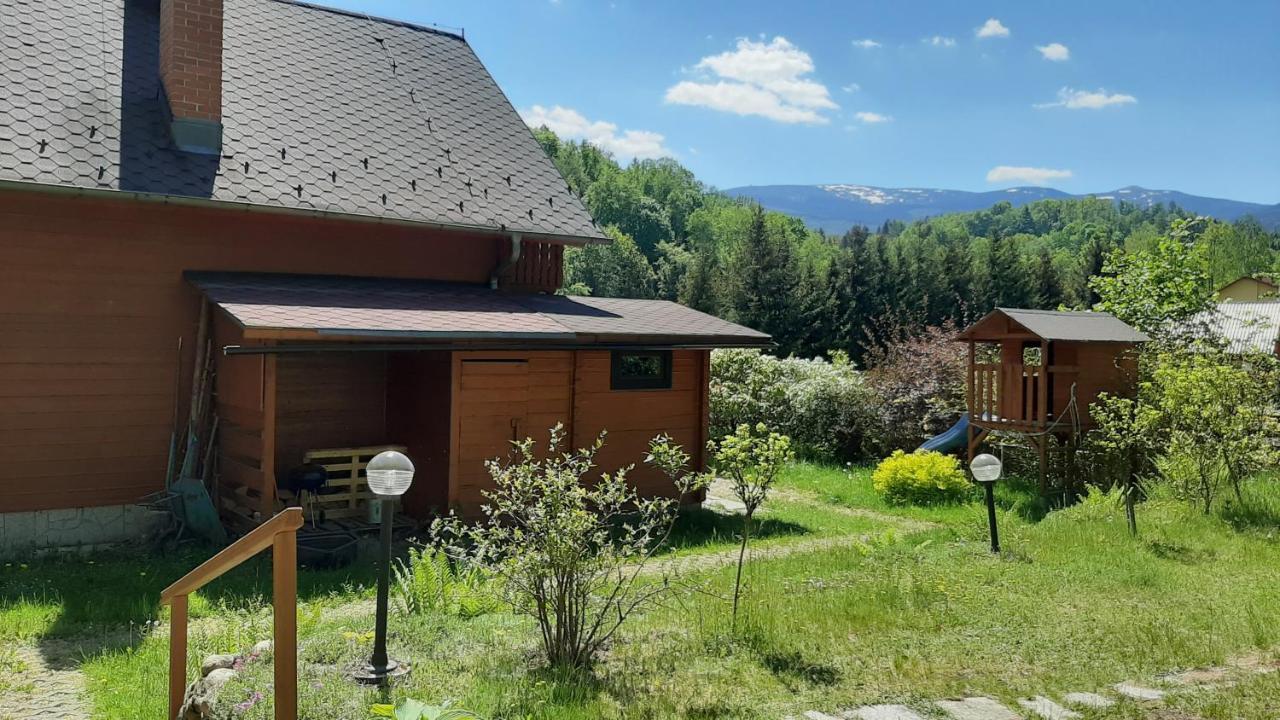 Villa Chata Gorska Sowa Dla 12 Osob, 4 Sypialnie,Salon Z Kominkiem Podgórzyn Exterior foto